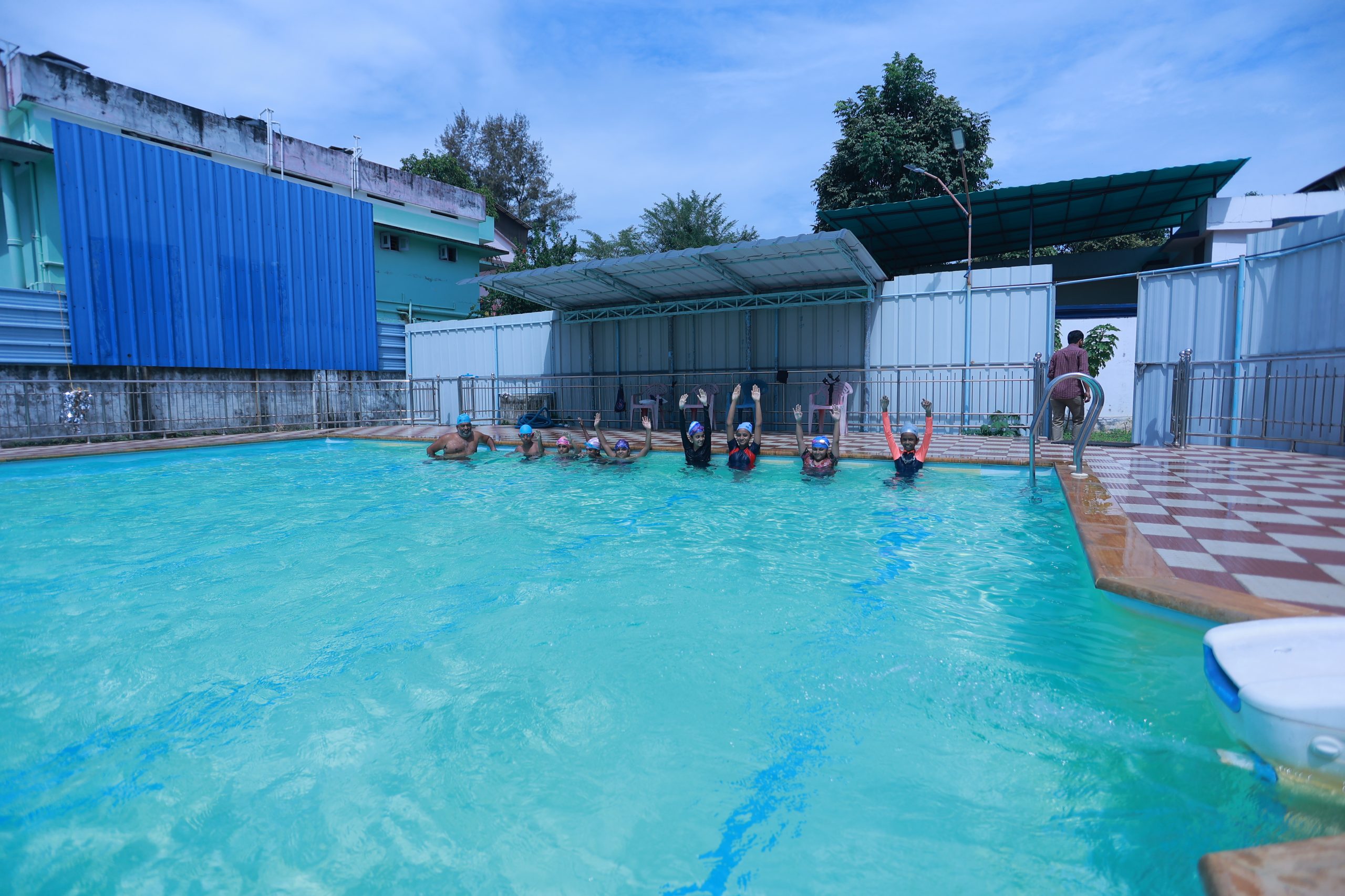 Swimming Pool at Sree Narayana Public School