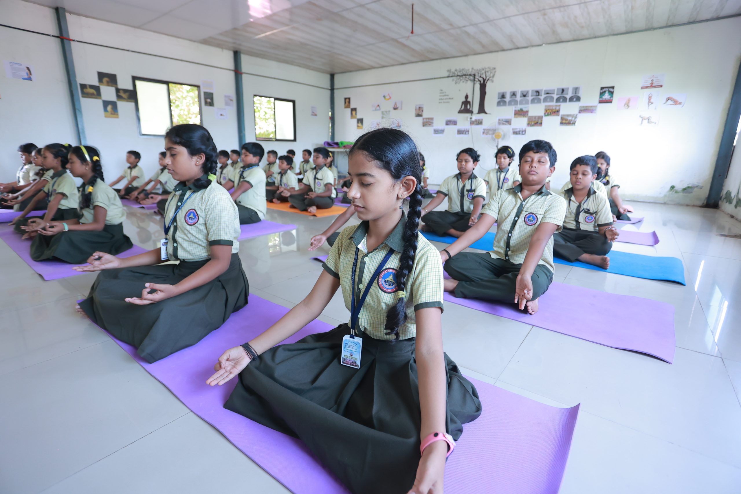 Prayer Hall - SN Public School, Mylapure, Vadakkevila, Kollam
