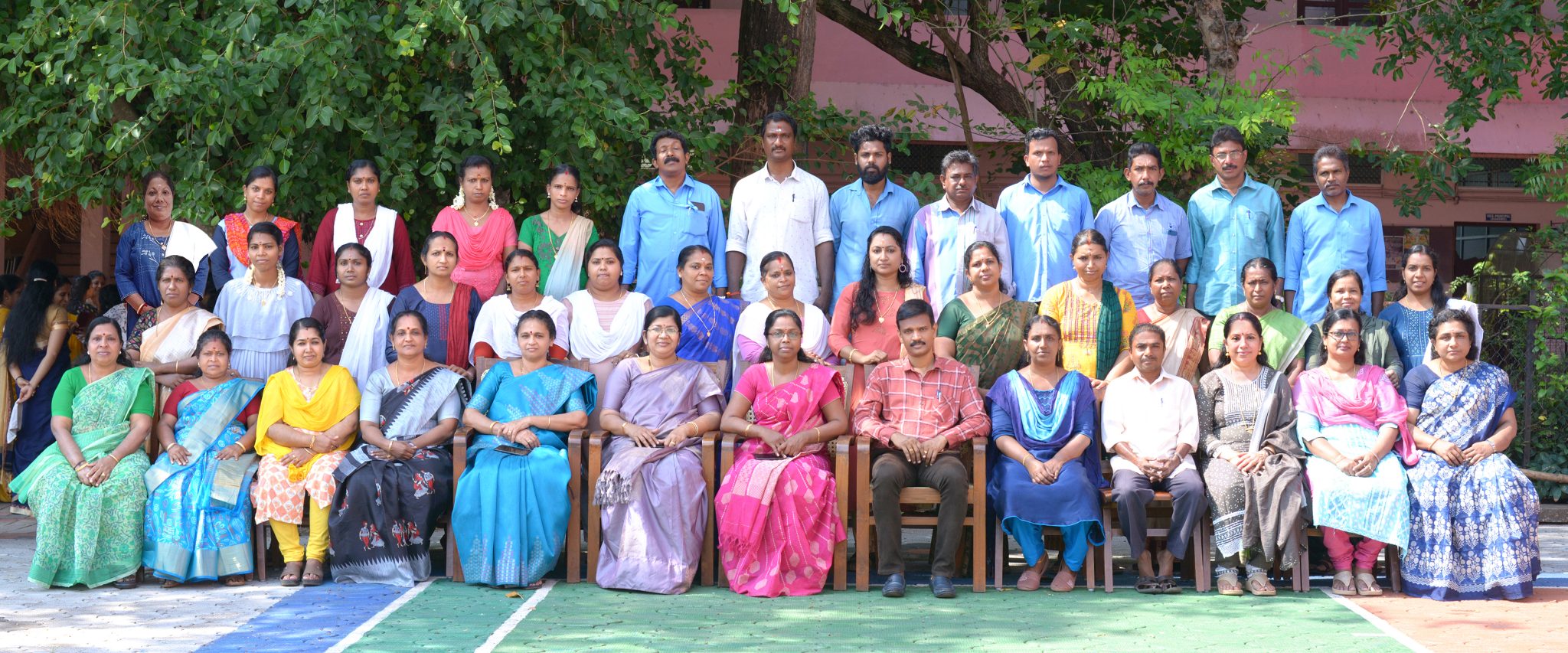 Staff Group Photo, SN Public School, Kollam