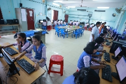 Computer Laboratories at Sree Narayana Public School