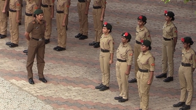 National Cadet Corps at Sree Narayana Public School